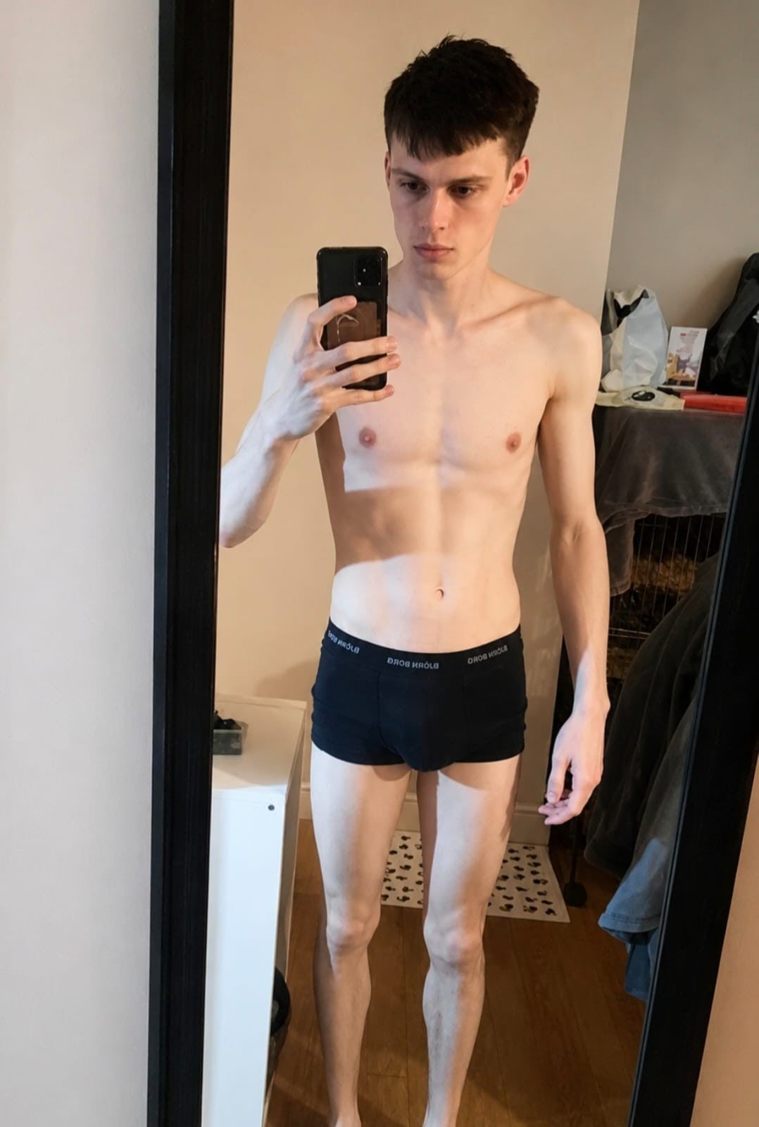 Lean, underweight starting point